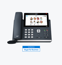 SIP-T48G<br>Skype for Business®