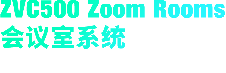 ZVC500 Zoom Rooms 会议室系统